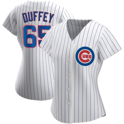 Women's Tyler Duffey Chicago Cubs Authentic White Home Jersey