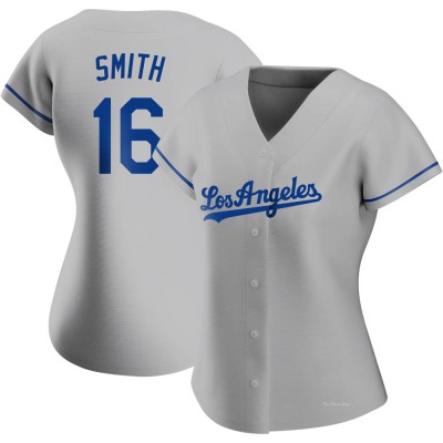 Women's Will Smith Los Angeles Dodgers Authentic Gray Road Jersey