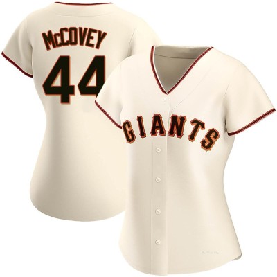 Women's Willie McCovey San Francisco Giants Authentic Cream Home Jersey