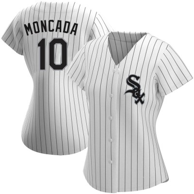 Women's Yoan Moncada Chicago White Sox Authentic White Home Jersey