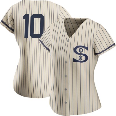 Women's Yoan Moncada Chicago White Sox Replica Cream 2021 Field of Dreams Jersey