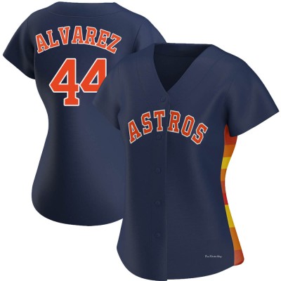 Women's Yordan Alvarez Houston Astros Authentic Navy Alternate Jersey