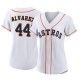 Women's Yordan Alvarez Houston Astros Authentic White 2022 World Series Home Jersey