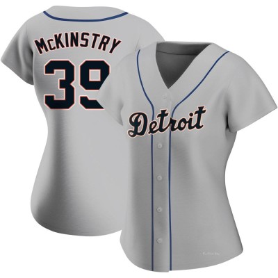 Women's Zach McKinstry Detroit Tigers Authentic Gray Road Jersey