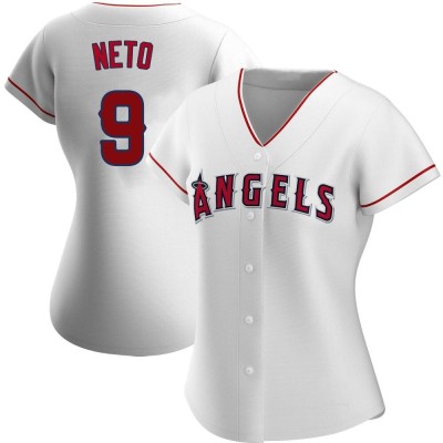 Women's Zach Neto Los Angeles Angels Authentic White Home Jersey