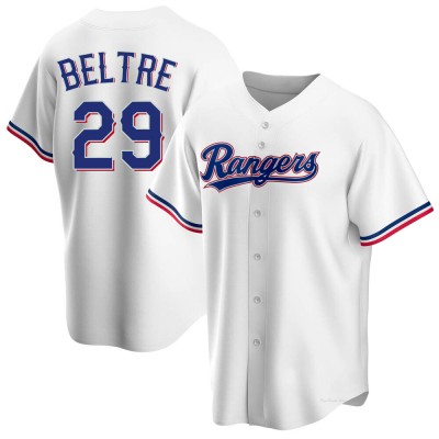 Youth Adrian Beltre Texas Rangers Replica White Home Jersey