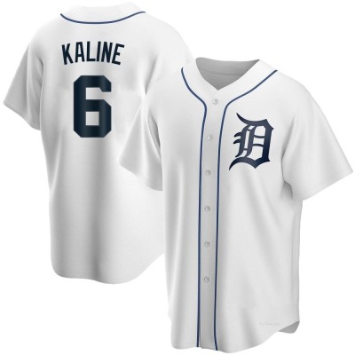 Youth Al Kaline Detroit Tigers Replica White Home Jersey