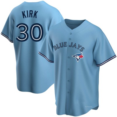 Youth Alejandro Kirk Toronto Blue Jays Replica Blue Powder Alternate Jersey