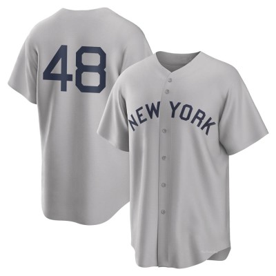 Youth Anthony Rizzo New York Yankees Replica Gray 2021 Field of Dreams Jersey