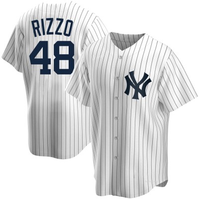 Youth Anthony Rizzo New York Yankees Replica White Home Jersey