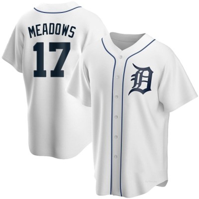 Youth Austin Meadows Detroit Tigers Replica White Home Jersey