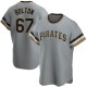 Youth Cody Bolton Pittsburgh Pirates Replica Gray Road Cooperstown Collection Jersey