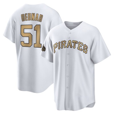 Youth David Bednar Pittsburgh Pirates Game White Replica 2022 All-Star Jersey