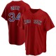 Youth David Ortiz Boston Red Sox Replica Red Alternate Jersey