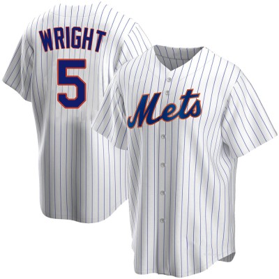 Youth David Wright New York Mets Replica White Home Jersey