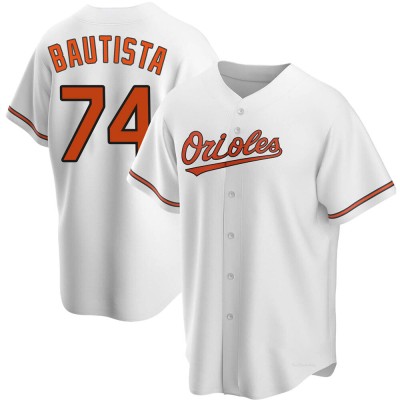 Youth Felix Bautista Baltimore Orioles Replica White Home Jersey