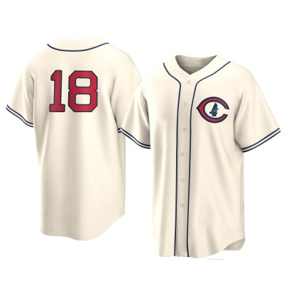 Youth Frank Schwindel Chicago Cubs Replica Cream 2022 Field Of Dreams Jersey