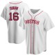 Youth Jarren Duran Boston Red Sox Replica White Alternate Jersey