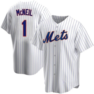 Youth Jeff McNeil New York Mets Replica White Home Jersey