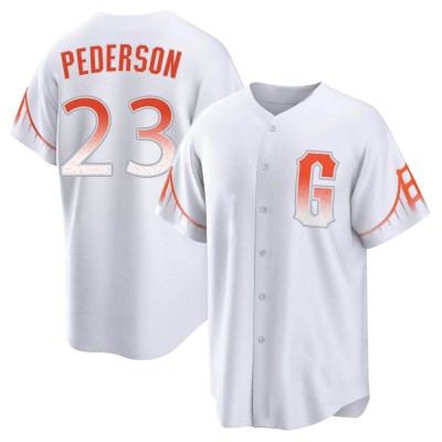 Youth Joc Pederson San Francisco Giants Replica White 2021 City Connect Jersey