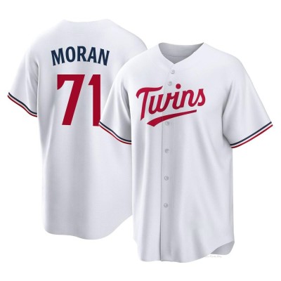 Youth Jovani Moran Minnesota Twins Replica White Home Jersey