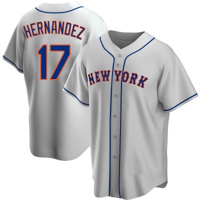 Youth Keith Hernandez New York Mets Replica Gray Road Jersey