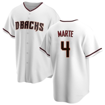 Youth Ketel Marte Arizona Diamondbacks Replica White Home Jersey