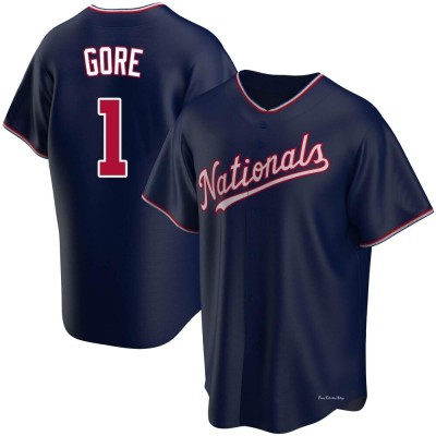 Youth MacKenzie Gore Washington Nationals Replica Navy Alternate Jersey