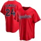 Youth Manny Ramirez Cleveland Guardians Replica Red Alternate Jersey