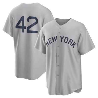 Youth Mariano Rivera New York Yankees Replica Gray 2021 Field of Dreams Jersey