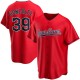 Youth Oscar Gonzalez Cleveland Guardians Replica Red Alternate Jersey