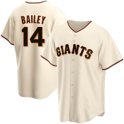 Youth Patrick Bailey San Francisco Giants Replica Cream Home Jersey