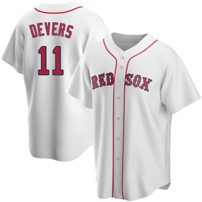 Youth Rafael Devers Boston Red Sox Replica White Home Jersey