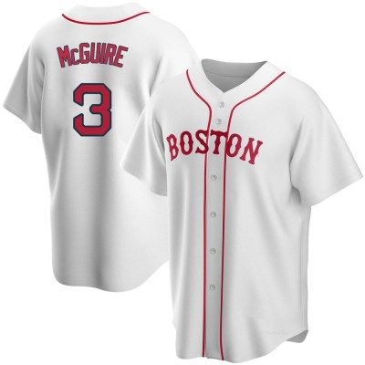 Youth Reese McGuire Boston Red Sox Replica White Alternate Jersey