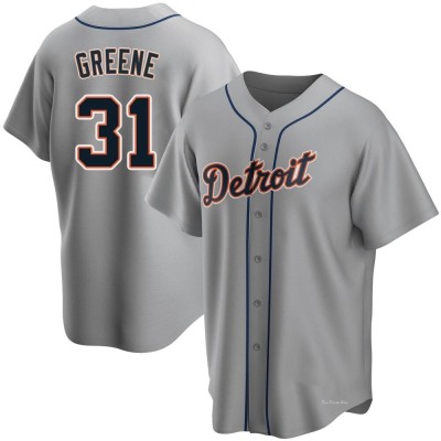 Youth Riley Greene Detroit Tigers Replica Gray Road Jersey