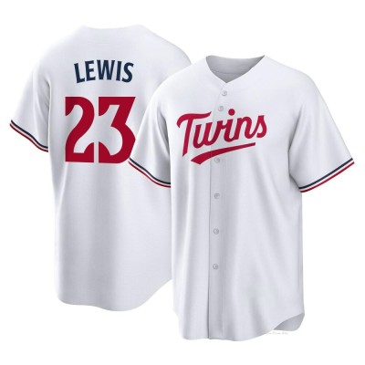 Youth Royce Lewis Minnesota Twins Replica White Home Jersey