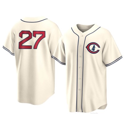 Youth Seiya Suzuki Chicago Cubs Replica Cream 2022 Field Of Dreams Jersey