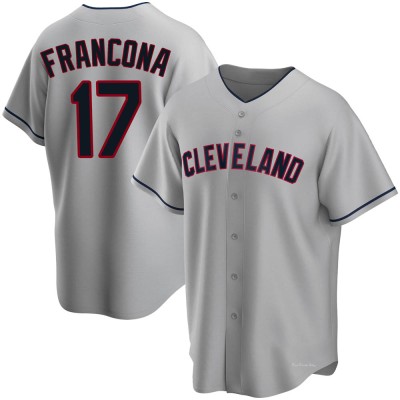 Youth Terry Francona Cleveland Guardians Replica Gray Road Jersey