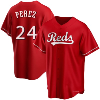 Youth Tony Perez Cincinnati Reds Replica Red Alternate Jersey